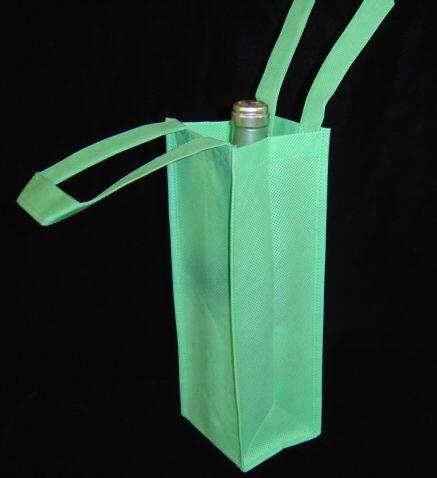 Sac à bouteille en PP non-tissé personnalisé (1 bouteille) image