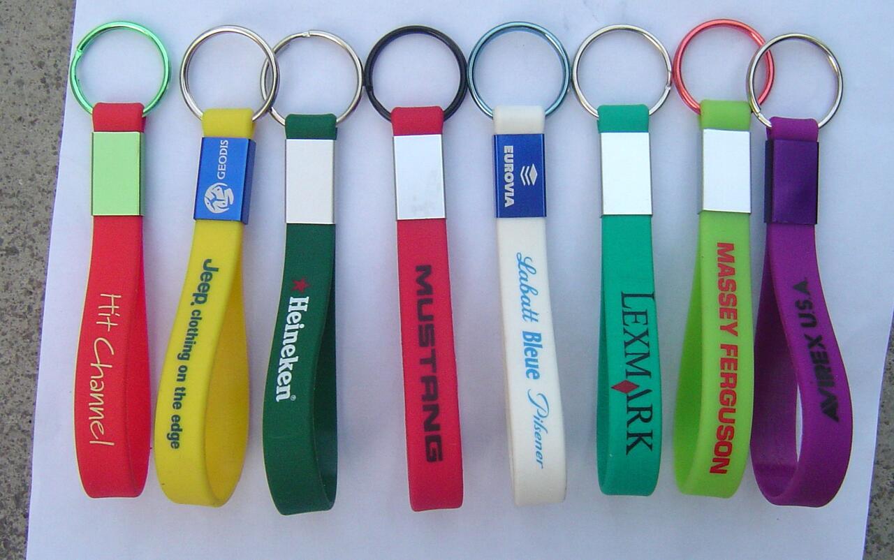 Silikon Schlüsselbänder (Lanyards) mit Aluminiumclip image
