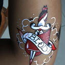 Temporary transfer tattoo 210x148mm image
