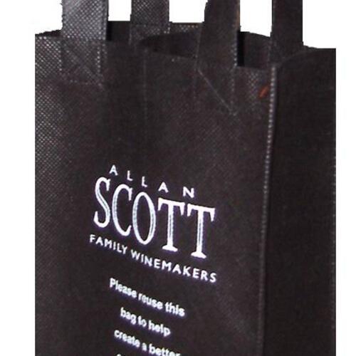 Sac à bouteilles en PP non-tissé personnalisé (2 bouteilles) image
