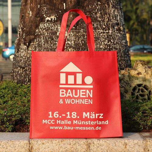 PP non-woven bag 42x38x10 cm custom printed with your artwork image