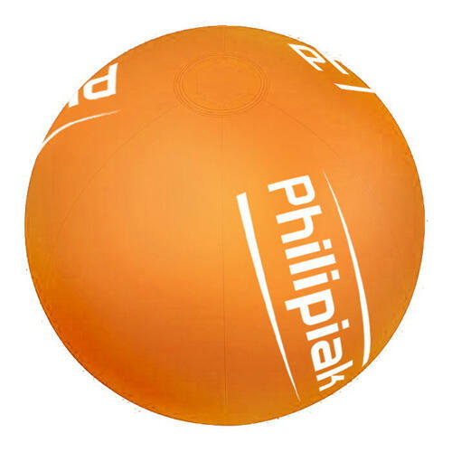 Ballon de plage 38cm / 15 inch avec logo image