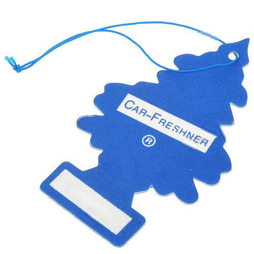 Car air freshener 70x100mm with your own design Désodorisant personnalisable 70x100mm image