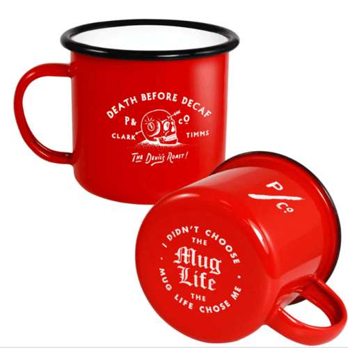 Bedruckte Emaille-Tasse 350 ml image