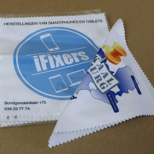Brillenputztuch aus Microfaser | medium | individuell bedruckt Microfaser Linsentuch mittel image