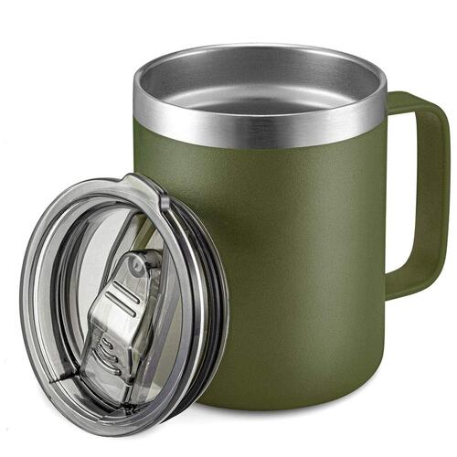 Stainless steel insulated mug with handle 360ml Insulated mug 360ml image